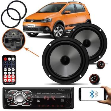Imagem de Kit 2 Vias Gol Voyage Saveir G5G6 Fox 6 Pol + Radio KDV.222R - FOXER
