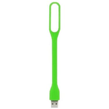Imagem de Mini Luminária Luz Lampada Led Abajur Notebook Usb Flexível - Green La