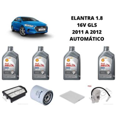Imagem de Kit revisão troca de oleo elantra 1.8 16v 2011 à 2012 shell