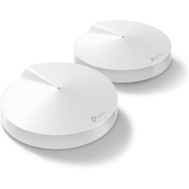 Imagem de TP-Link Deco Mesh Sistema WiFi (Deco M5) – até 3.800 pés quadrados. Cobertura toda a casa e mais de 60 dispositivos, substituição de roteador/extensor WiFi, controles parentais, pacote com 2