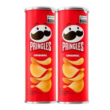 Imagem de Kit 2 Batata Pringles Original 104g