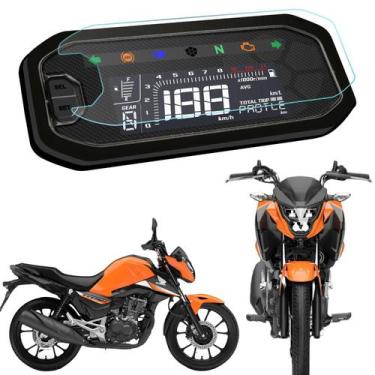 Imagem de Película Protetora Antirrisco Painel Nova Honda CG160 2025 Titan Fan S
