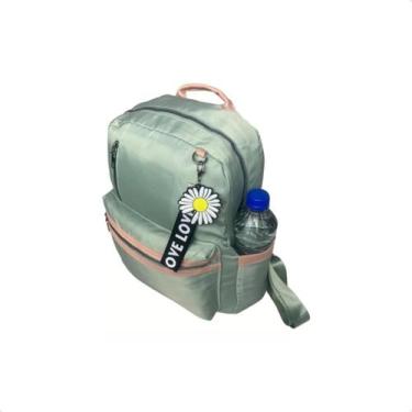 Imagem de Mochila Média Feminina Impermeavel Modo Dia A Dia Prto Rosa - lojaaqui