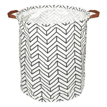 Imagem de Cesto Organizador Roupa Suja Brinquedos Dobrável  60 litros vários mod