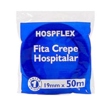 Imagem de Fita Crepe Unidade - Hospflex, (19mmX50m)