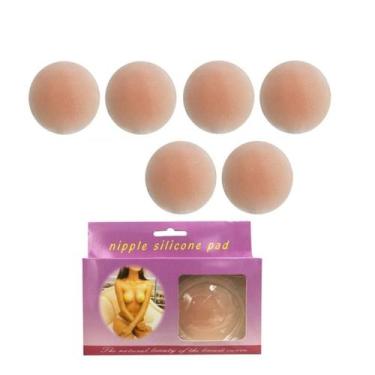 Imagem de 3un Tapa Mamilos Protetor Bico De Seios Aureola De Silicone - Anna Eng