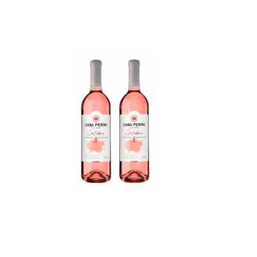 Imagem de Kit Vinho Casa Perini Solidário Rosé Seco 750ml 2 unidades