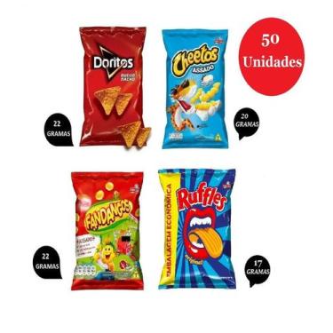 Imagem de Elma Chips Doritos + Fandangos + Cheetos + Ruffles-50un