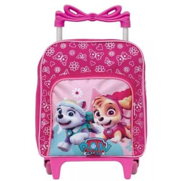 Imagem de Mochila Pequena De Rodinha Escolar Infantil Para Meninas Personagem Pa