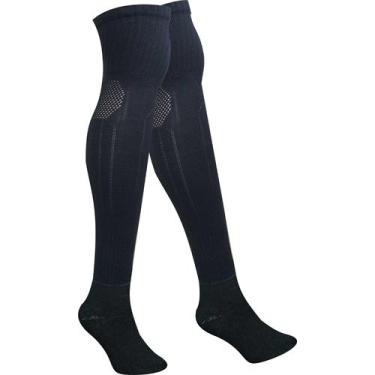Imagem de Meião Futebol Profissional Futsal Society Adulto Kanxa Kit 3 Pares Div