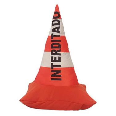 Imagem de 3 Peso De Porta Formato Cone De Transito Barato De Mais - pinta e bord