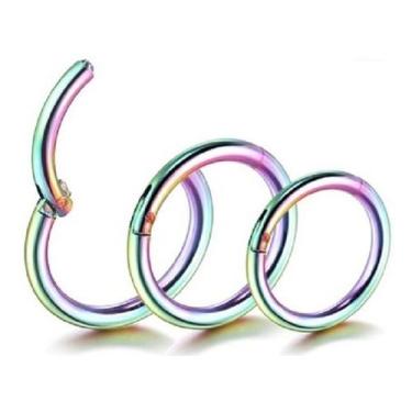 Imagem de Piercing Argola Titânio Septo Helix Cartilagem 6 8 10 Mm - DeCastro jo