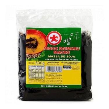 Imagem de Massa Missô Macrobiótico Envelhecido Escuro 500g - Daimaru
