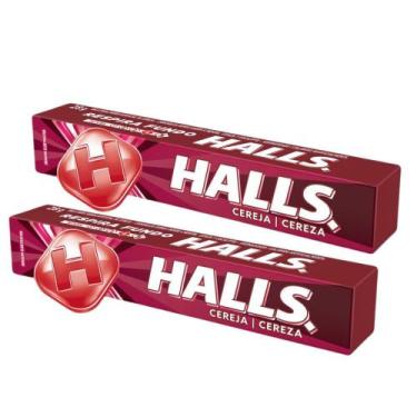 Imagem de Kit 2 Bala Halls Cereja 28g