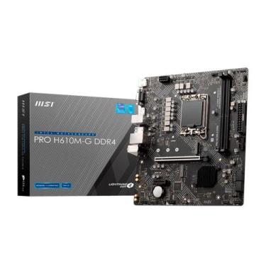 Imagem de Placa Mãe MSI PRO H610M-G DDR4 INTEL LGA 1700 911-7D46-030