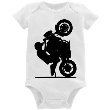 Imagem de Body Bebê Moto Grau XJ6 - Foca na Moda, Branco, M