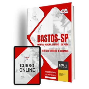 Imagem de Apostila Prefeitura de Bastos - SP 2024 - Agente de Controle de Endemi