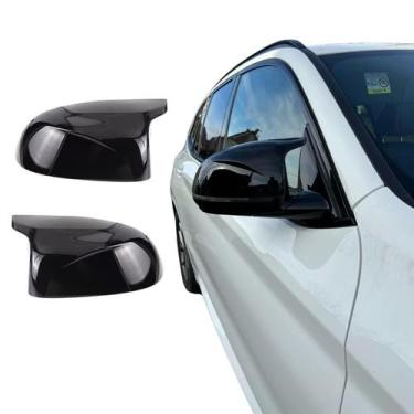 Imagem de Capa Retrovisor BMW X3 X4 X5 X6 Estilo M2 M3 M4 Black Piano - Veon
