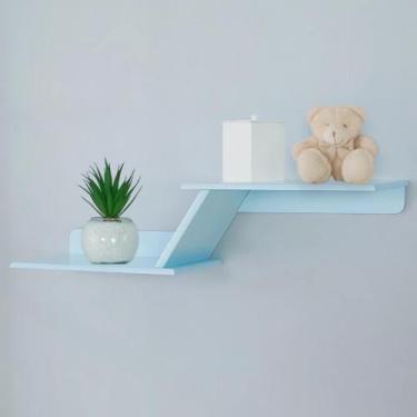 Imagem de Prateleira Zig Zag 72cm Em Mdf Para Quarto De Bebê - 26 - LuckBaby, Az
