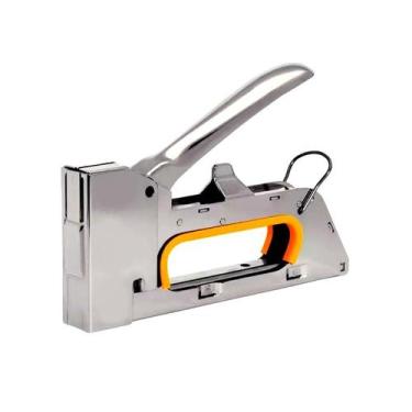 Imagem de Grampeador Pistola Tapeceiro Alta Pressão em Metal 13/4/8 - Motivate