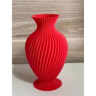 Imagem de Vaso Jarro Decorativo Clássico   Plástico  Para Flores Artificiais - G