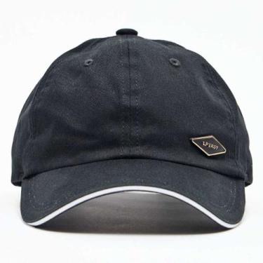 Imagem de Boné Easy Lança Perfume Metal Losango In25 Preto Feminino, Único, Pret