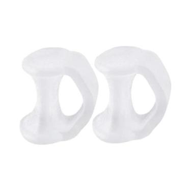 Imagem de Separadores De Dedos De Gel Rosa, 2 Peças, Espaçadores De Dedos Pequen