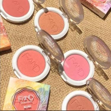 Imagem de Blush Compacto Fand, Acabamento Aveludado, Textura Leve, Cor Elaisa