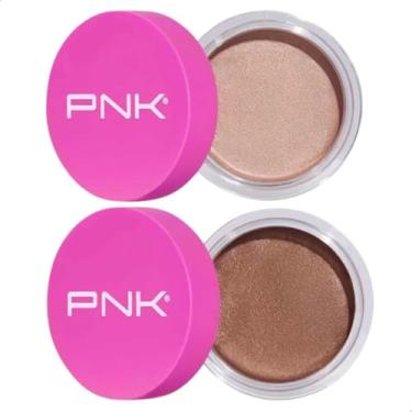 Imagem de Pink Cheeks Kit Sombra Cremosa, FPS 21 FPUVA 08, Duo Latte e Mocha