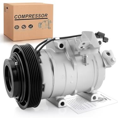 Imagem de Dacall Compressor de ar condicionado AC com embreagem adequado para Acura MDX (2007-2013), ZDX (2010-2013); para Honda Odyssey (2008-2017), Pilot (2008-2015), Ridgeline (2009-2014). Substitua