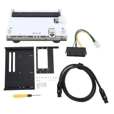 Imagem de GOWENIC Estação de Dock de GPU Externa para Thunderbolt 3 4 USB4, PCLE × 16 Slots para Placa de Gráfico, Unidade de Estado Sólido PCIE X4, Placa de Som PCIE, Placa de Rede PCIE (10g),