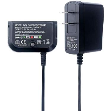 Imagem de UNGINO Substituição Do Carregador De Bateria Black And Decker 18V 90556254-01 9,6V-18V Nicad E Nimh Bateria Hpb12 Fs12B Hpb14 Fsb14 Hpb18 Hpb18-Ope Fsb18 Hpb96 Fsb96