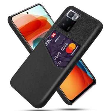 Imagem de Capa para Xiaomi Redmi Note 10 PRO 5G,Tela e tampa de couro PU,Antideslizante,360°cobertura completa à prova de choque com 1 slot de cartão atrás,Prevenção de queda-Black