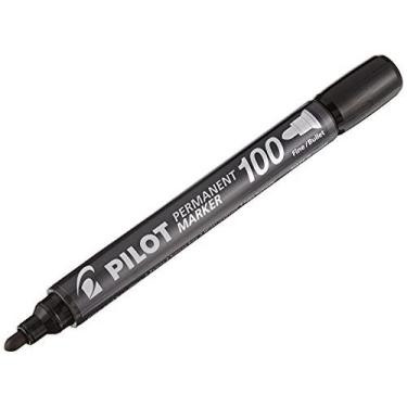 Imagem de Pincel Marcador Permanente Sca 100 Ponta Redonda Preto - PILOT
