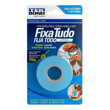 Imagem de Tekbond Dupla Face Fita Fixa Tudo Espuma 24Mmx1,5M