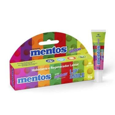 Imagem de Hidratante Labial Mentos Lip Smile Rainbow 10g - MILLENIUM