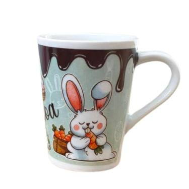 Imagem de Antilope Decor Porcelanas, Caneca Cônica 220ml Páscoa - Porcelana Dec. Caneca Completa