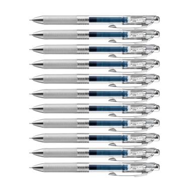 Imagem de Pentel Energel Pure BLN75TL-Cax Gel 12 Stück azul marinho