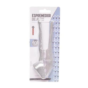 Imagem de Espremedor de Alho Aço Inoxidável Amassador Durável Cozinha - Univenda