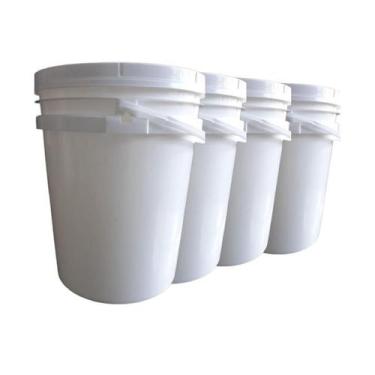 Imagem de Balde P Horta 20L Alça Plast - 4 Unid - Nastripack