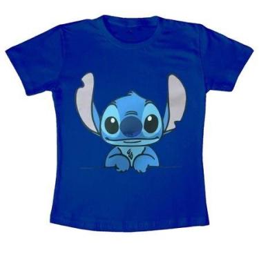 Imagem de Camiseta camisa infantil Lilo E Stitch Desenho Animado Algodão  - loja