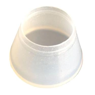 Imagem de Colaxi Tampa de raquete de tênis, capa traseira de raquete de tênis, tampas de silicone compactas e portáteis para reparo de cabo de raquete, aderência