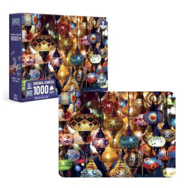 Imagem de Quebra Cabeça Mercado Das Luzes 1000 Peças 3320 - Toyster