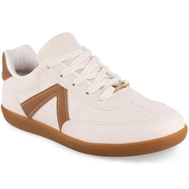 Imagem de Tênis Vizzano Feminino Casual Original Confortável Moda, Caramelo, 36