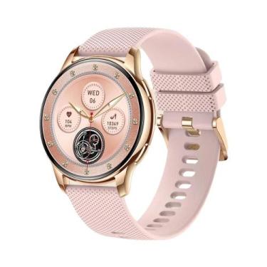 Imagem de Smartwatch Feminino Com Monitor De Frequência Cardíaca E Sono, Bluetoo