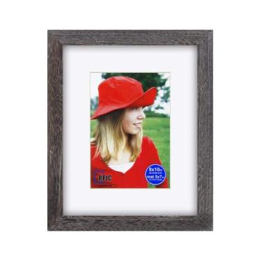 Imagem de Porta-retratos RPJC 20x25 cm de madeira com vidro de alta definição