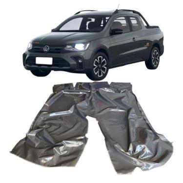 Imagem de Carpete Assoalho Vinil Liso Saveiro Cabine Dupla G5 G6 g7 - MANOS TAPE