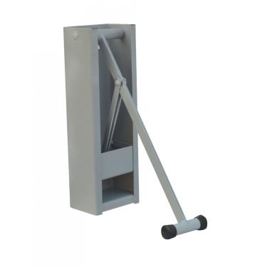 Imagem de Amassador de Latas Latão Latinha Até 473ml Manual Cinza