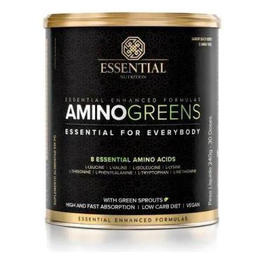 Imagem de Amino Greens Lata 261g Essential Nutrition