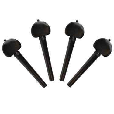 Imagem de Kit Cravelhas Ébano Violoncelo 4/4 Orquezz Indiano 4 Uni.